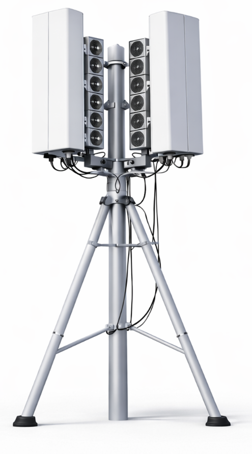 DX-40 2000 Вт встроенный направленный подавитель помех NTP-020